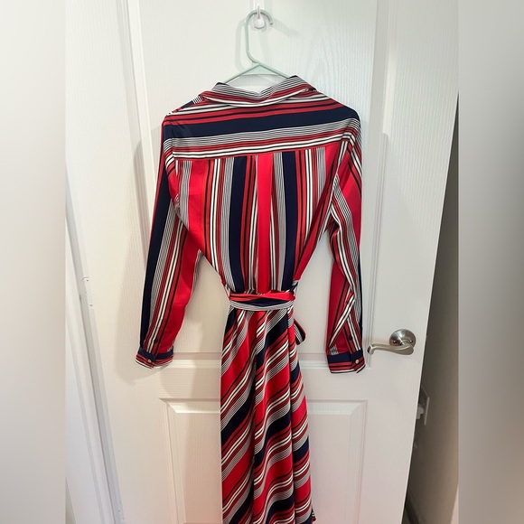 Brand new Lauren Ralph Lauren Dress blue and red size 6 - Picture 4 of 7